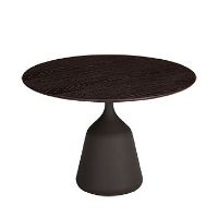 Billede af Wendelbo Coin Side Table Low Ø: 58 cm - Brown Stained Oak