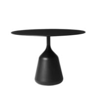 Billede af Wendelbo Coin Side Table Low Ø: 58 cm - Black Laminate