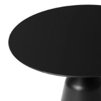 Billede af Wendelbo Coin Side Table Low Ø: 58 cm - Black Laminate