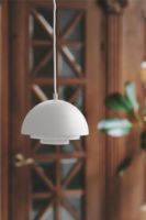 Billede af Warm Nordic Milieu Colour Mini Mini Pendel Ø: 20 cm - Clear White 