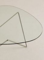 Billede af GUBI Pedrera Coffe Table 106x86x38 cm - Chrome Base