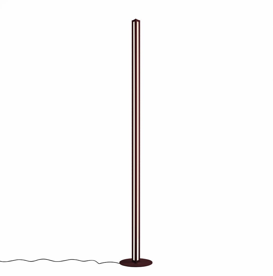 Billede af Foscarini Chiaroscura Gulvlampe inkl. LED H: 183 cm - Mørkerød