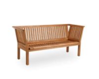 Billede af Sika-Design St Catherine Teak Bænk SH: 40 cm - Natur