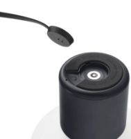 Billede af New Works Karl-Johan Portable Table Lamp H: 18 cm - Cold Black