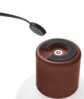 Billede af New Works Karl-Johan Portable Table Lamp H: 18 cm - Earth Red