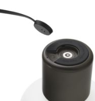 Billede af New Works Karl-Johan Portable Table Lamp H: 18 cm - Forest Green