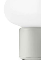 Billede af New Works Karl-Johan Portable Table Lamp H: 18 cm - Light Grey