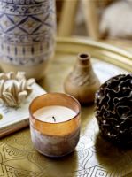 Billede af Bloomingville Delvang Deko Ø: 13,5 cm - Brun/Stentøj 