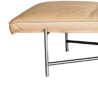 Billede af HANDVÄRK FURNITURE Daybed 188x85 cm - Stainless Steel Frame/Nature 20090