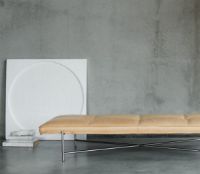 Billede af HANDVÄRK FURNITURE Daybed 188x85 cm - Stainless Steel Frame/Nature 20090