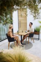 Billede af Cane-line Outdoor Choice Stol H: 87 - Teak/Black 