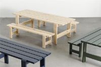 Billede af HAY Weekday Bench B: 111 cm - Olive 