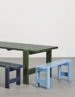 Billede af HAY Weekday Bench B: 111 cm - Azure Blue 