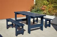 Billede af HAY Weekday Bench B: 190 cm - Steel Blue