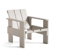 Billede af HAY Crate Lounge Chair SH: 32 cm - London Fog OUTLET