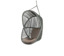 Billede af Cane-line Outdoor Hive Hængestol inkl. Reb og Hynder - Dusty Green/Taupe