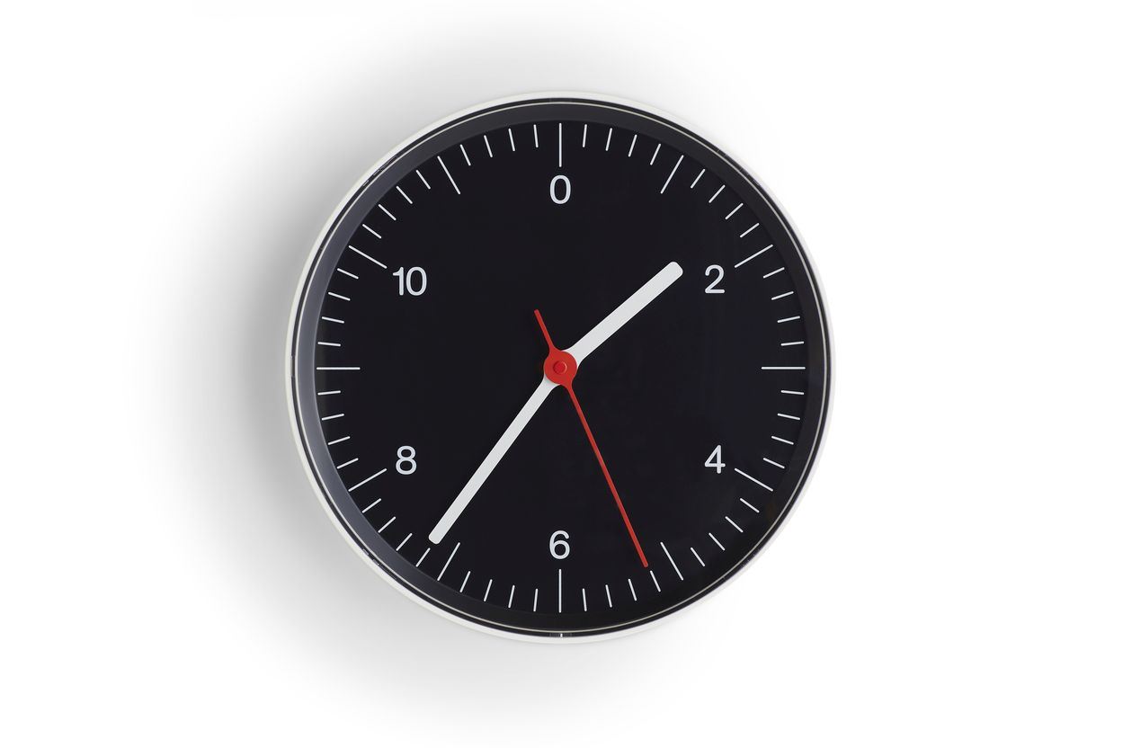 Billede af HAY Vægur 26x26 cm - Black 