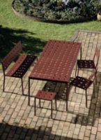 Billede af HAY Balcony Stool H: 46 cm - Iron Red