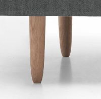 Billede af Mogens Hansen MH2614 3 Pers. Sofa L: 210 cm - Col. 1102/Bøgetræ