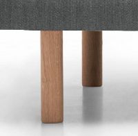 Billede af Mogens Hansen MH2614 3 Pers. Sofa L: 210 cm - Col. 1102/Bøgetræ