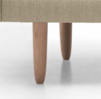 Billede af Mogens Hansen MH2614 3 Pers. Sofa L: 210 cm - Col. 1104/Bøgetræ