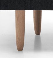 Billede af Mogens Hansen MH2614 3 Pers. Sofa L: 210 cm - Col. 2101/Bøgetræ