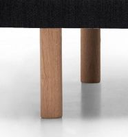 Billede af Mogens Hansen MH2614 3 Pers. Sofa L: 210 cm - Col. 2104/Bøgetræ