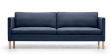 Billede af Mogens Hansen MH2614 3 Pers. Sofa L: 210 cm - Col. 2106/Bøgetræ
