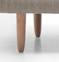 Billede af Mogens Hansen MH2614 3 Pers. Sofa L: 210 cm - Col. 3101/Bøgetræ