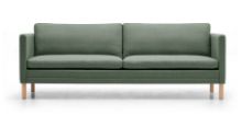 Billede af Mogens Hansen MH2614 3 Pers. Sofa L: 210 cm - Col. 4106/Bøgetræ