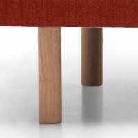 Billede af Mogens Hansen MH2614 3 Pers. Sofa L: 210 cm - Col. 5101/Bøgetræ