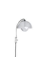 Billede af &Tradition Flowerpot VP8 Væglampe Ø: 23 cm - Chrome-Plated