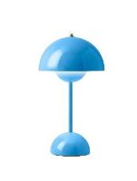 Billede af &Tradition Flowerpot VP9 Bordlampe H: 29,5 cm - Swim Blue