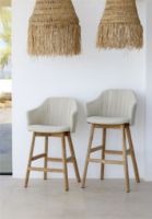 Billede af Cane-line Outdoor Choice Barstol H: 117 - Teak/Black