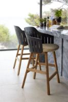 Billede af Cane-line Outdoor Choice Barstol H: 117 - Teak/Dark Green