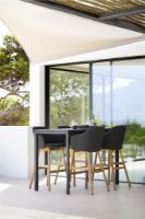 Billede af Cane-line Outdoor Choice Counter Barstol H: 107 - Teak/White