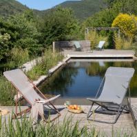 Billede af Lafuma Maxi Transat Colorblock Loungestol  Batyline ISO - Terre  