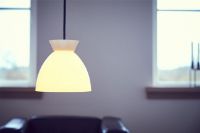 Billede af Piet Hein Bikube 180 Pendel Ø: 17,7 cm - Sort Ledning/Opal