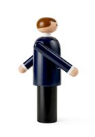 Billede af Kay Bojesen Groom H: 18 cm - Malet Bøg