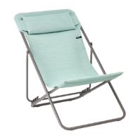 Billede af Lafuma Deckchair Maxi Transat Plus SH: 34 cm Batyline DUO - Mistral/Titane