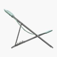 Billede af Lafuma Deckchair Maxi Transat Plus SH: 34 cm Batyline DUO - Mistral/Titane