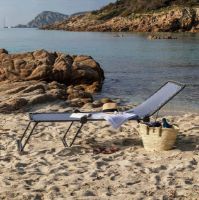 Billede af Lafuma Sunlounger Siesta L L: 201 cm Batyline ISO - Ocean II