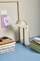 Billede af Hübsch Crea Bordlampe H: 32 cm - Sand/Orange  OUTLET