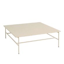 Billede af HAY Rebar Coffee Table L: 100 x B: 104 x H: 33 cm - Beige Marble 