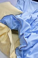Billede af HAY Outline Duvet Cover 140x200 cm - Soft Yellow