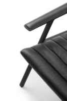 Billede af Vipp 456 Lounge Chair H: 75 cm - Black Leather