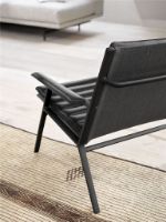 Billede af Vipp 456 Lounge Chair H: 75 cm - Black Leather