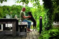 Billede af PHILIPS Parterre Søjlelampe H: 77 cm - Sort/Aluminium