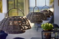 Billede af Cane-line Outdoor Illusion Ophængs Lampe H: 25 cm - Taupe