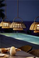 Billede af Cane-line Outdoor Illusion Ophængs Lampe H: 25 cm - Taupe